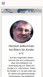 Mobile Screenshot of efk-adoptionen.de